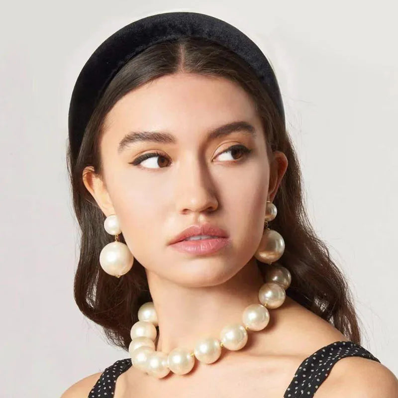 Greta - collier grosse perle