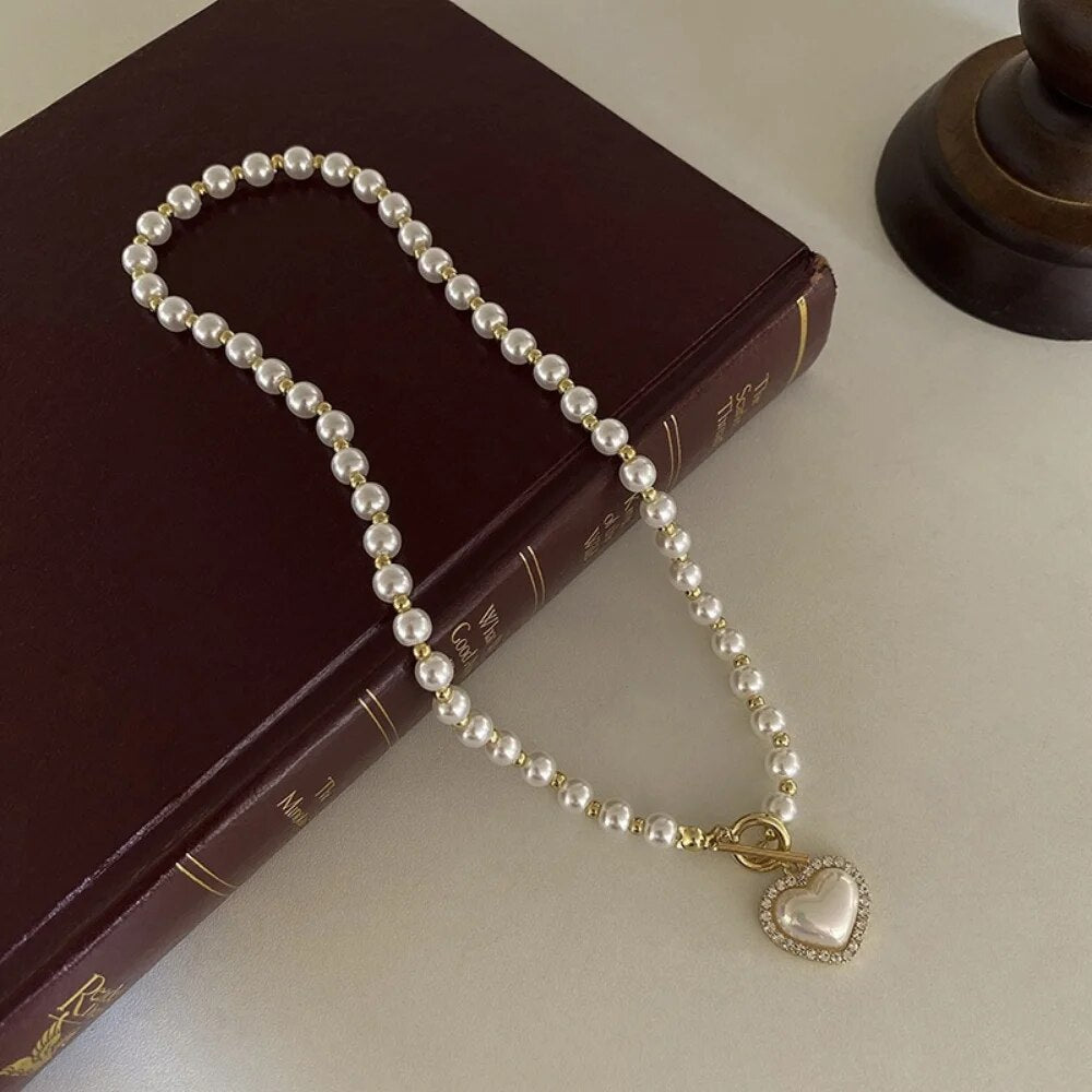 Vinty - collier perle vintage