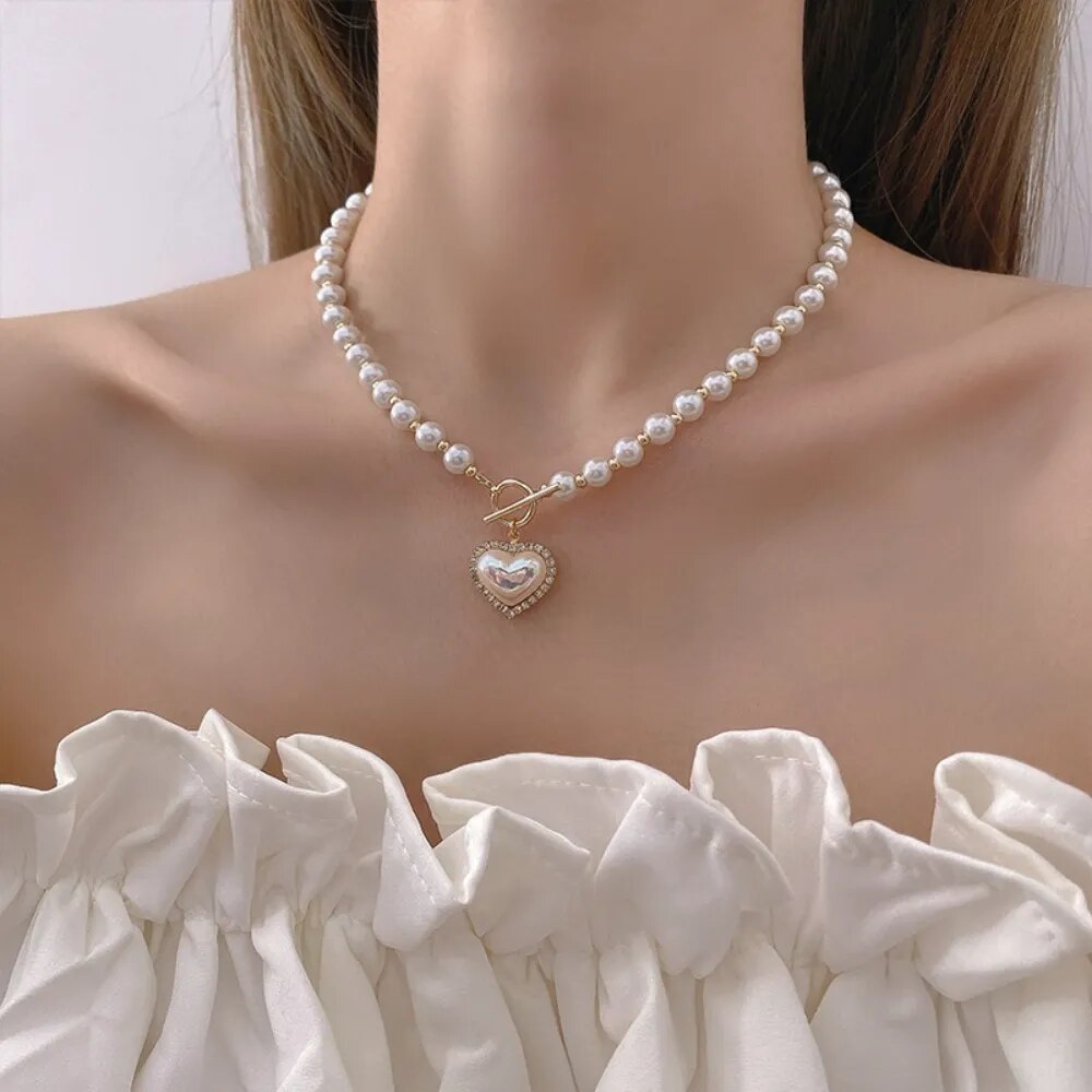 Vinty - collier perle vintage