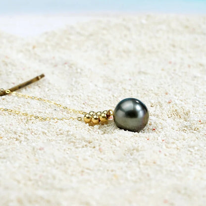 Thaïs - collier or perle de tahiti